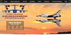 Desktop Screenshot of greatnewenglandairshow.com